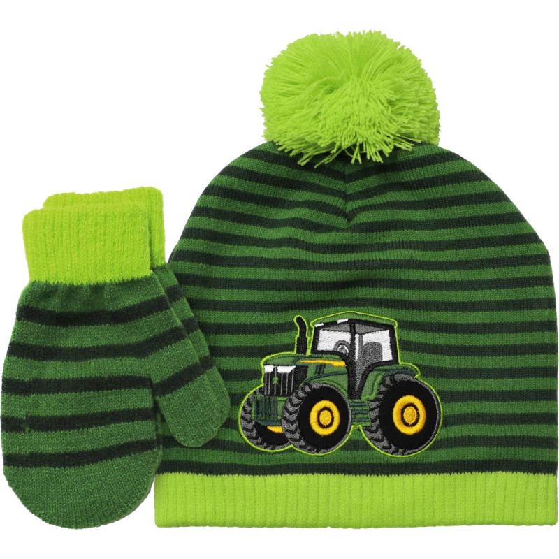 Tractor Beanie & Mitten