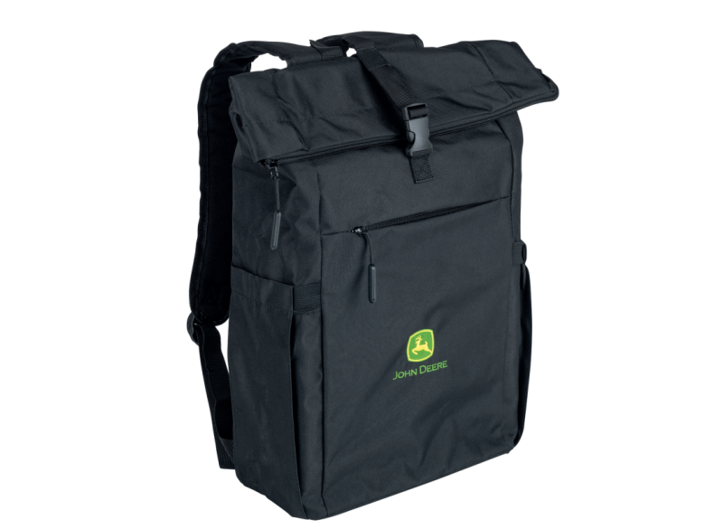 Black Backpack John Deere