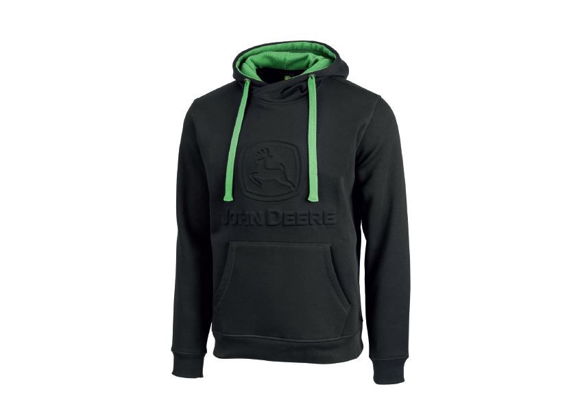 Hooded Sweatshirt Embossed Logo