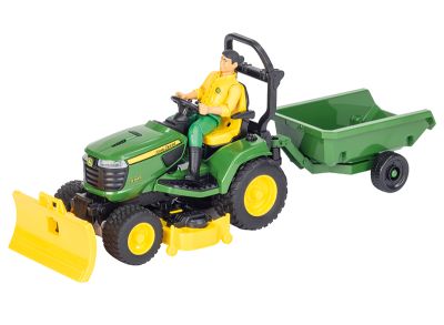 Tracteur de jardin John Deere + jardinier