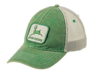 Casquette avec arrière en filet vintage John Deere