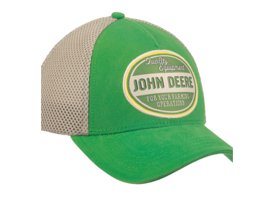 John Deere Gorra de béisbol con logotipo de marca registrada de la