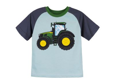 John Deere Tractor - Sudadera con capucha de forro polar para niños pequeños