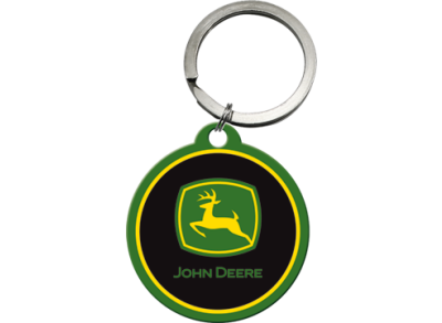 Avaimenperä, pyöreä ”John Deere - Logo”