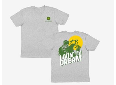 T-shirt: ”Livin' the dream”