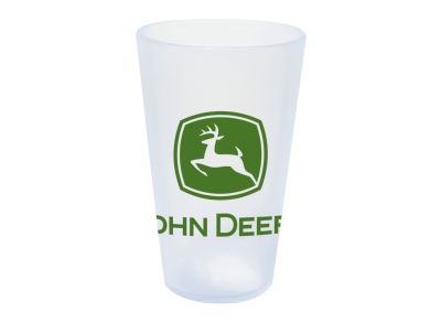 Bicchiere da birra traslucido in silicone John Deere