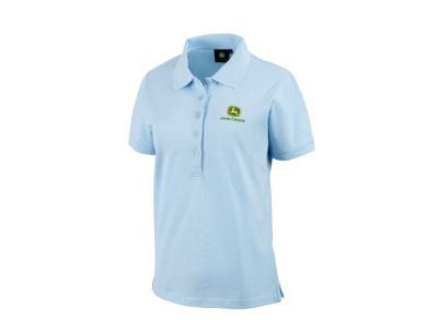 Light Blue Ladies Polo Shirt