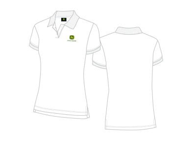 White Ladies Polo Shirt