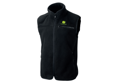 Operator Fleece Black Vest