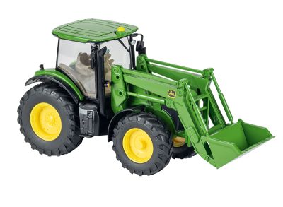 John Deere 7260R com pá-carregadora frontal